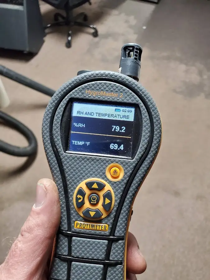 Moisture meter humidity assessment for Fire & Smoke Damage Restoration in Mount Horeb